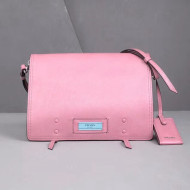 Prada Etiquette Leather Bag 1BD085 Pink 2018
