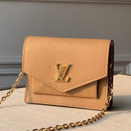 Louis Vuitton Mini Mylockme Chain Pochette Bag M69204 Beige 2020