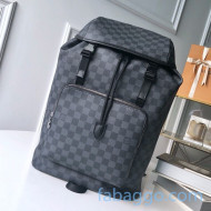 Louis Vuitton Men's Zack Backpack in Damier Graphite Canvas N40005 2020