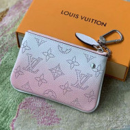 Louis Vuitton Key Pouch in Pink Gradient Mahina Perforated Leather M69508 2021