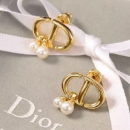 Dior CD Pearl Earrings 2021
