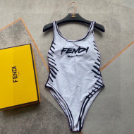 Fendi California Sky Swimwear White/Black 2022 