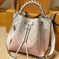 Louis Vuitton Muria Bucket Bag in Gradient Pink Mahina Perforated Leather M57853 2021