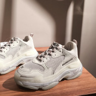 Balenciaga Triple S Sneakers White 2021 21 (For Women and Men)