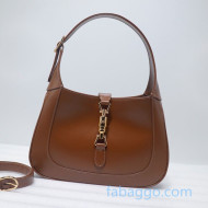 Gucci Jackie 1961 Leather Small Hobo Bag 636709 Brown 2020