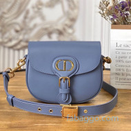 Dior Small Bobby Calfskin Shoulder Bag Denim Blue 2020