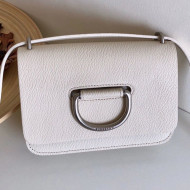 Burberry The Mini Leather D-ring Shoulder Bag White 2019
