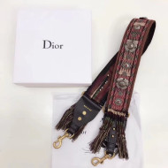 Dior Multi-cloured Canvas Fringed Strap 2018