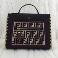 Fendi Runaway Small Bag With Exotic Details Black 2018