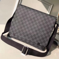 Louis Vuitton Damier Graphite Canvas District MM Messenger Bag N41029 2018