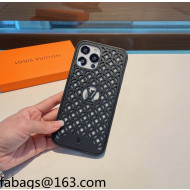 Louis Vuitton Cutout iPhone Case Black 2021 1104119