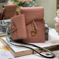 Dior Saddle Multifunctional Pouch Pink 2021