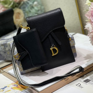 Dior Saddle Multifunctional Pouch Black 2021