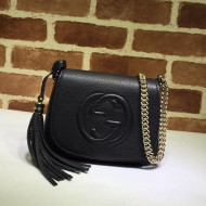 Gucci Soho Calfskin Mini Shoulder Bag 323190 Black 2021