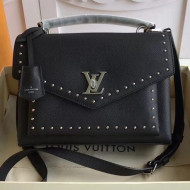 Louis Vuitton Studs Calfskin My Lockme Bag M51494 Black 2018