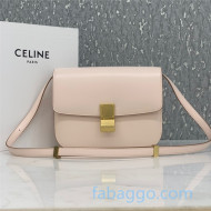 Celine Medium Classic Bag in Box Calfskin 8007 Light Pink 2020 (Top quality)