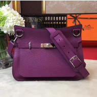Hermes Jypsiere 28cm/34cm Bag in Original Togo Leather Purple