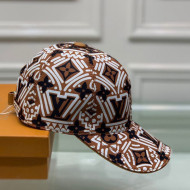 Louis Vuitton LV Crafty Baseball Hat Caramel Brown/White 2020