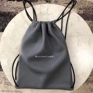 Balen...ga Calfskin Everyday Drawing Backpack Grey 2018