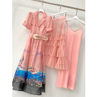 Zimmermann Dress Set ZD021920 Pink 2022 