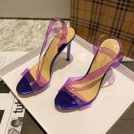Gianvito Rossi Metropolis High Heel Sandals 11.5cm Purple 2022