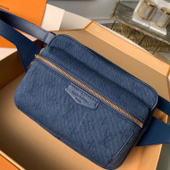 Louis Vuitton Monogram Denim Outdoor Bumbag/Belt Bag M44741 Navy Blue 2019