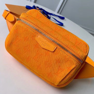 Louis Vuitton Monogram Denim Outdoor Bumbag/Belt Bag M44623 Ocher Yellow 2019