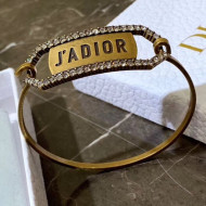 Dior J'Adior Band Bracelet Aged Gold 2019