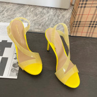 Gianvito Rossi Metropolis High Heel Sandals 11.5cm Yellow 2022
