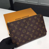 Louis Vuitton Etui Voyage Pouch PM Monogram Canvas Rosy Inside