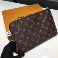 Louis Vuitton Etui Voyage Pouch PM Monogram Canvas Brown Inside