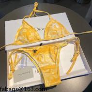 Dior Toile de Jouy Reverse Swimwear Yellow 2021  