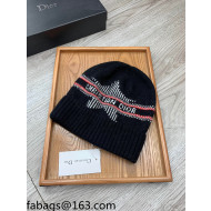 Dior Wool Knit Hat Black 2021 110557