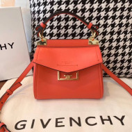 Givenchy Mystic Bag In Soft Baby Calfskin Leather Red 2019