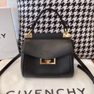 Givenchy Mystic Bag In Soft Baby Calfskin Leather Black 2019