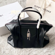 Givenchy Medium Antigona Soft Lock Bag in Smooth Leather Black 2022