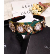 Dolce&Gabbana DG Print and Charms Headband 