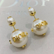 Dior J'Adior Tribales Pearl Stud Earrings 2020