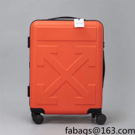 Off-White Quote For Travel Luggage 20/24inches Orange 2021