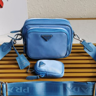 Prada Re-Edition 2005 Nylon Bag 1BH153 Blue 2021