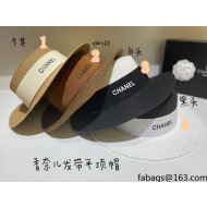 Chanel Straw Wide Brim Hat CHH31419 2022