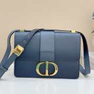Dior 30 Montaigne Bag in Indigo Blue Gradient Calfskin 2021
