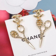 Chanel Scissor Earrings 2021