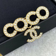 Chanel Pearl Coco Brooch AB5646 2021