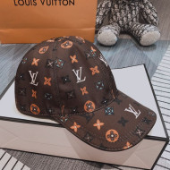 Louis Vuitton Monogram Canvas Baseball Hat Brown 07 2020