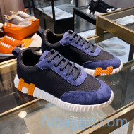 Hermes Athlete H Sneakers Navy Blue 05 2020
