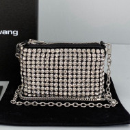 Alexander Wang Crystal Nano Chain Bag 3027 White 2021