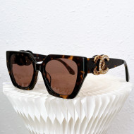 Chanel Sunglasses CHS801101 Brown 2022