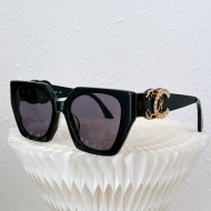 Chanel Sunglasses CHS801104 Black 02 2022