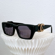 Chanel Sunglasses CHS800604 Black 2022